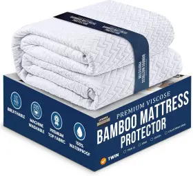 UB04316US UTOPIA BEDDING Waterproof Mattress Protector Twin
