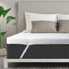 631978695112 VALUXE Gel Memory Foam Bed Mattress Topper Pad