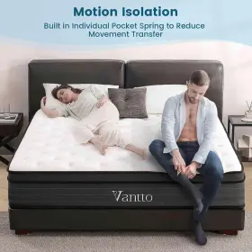 VT-12Q-5 VANTTO Queen Mattresses Memory Foam Hybrid Mattress #3