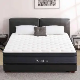 VT-12Q-5 VANTTO Queen Mattresses Memory Foam Hybrid Mattress