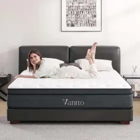 VANTTO-WM-12K VANTTO King Mattress Hybrid Memory Foam