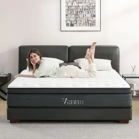 WM-12Q-01 VANTTO Hybrid Memory Foam Mattress Box Queen