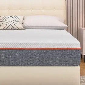 840408928113 VECELO Infused Memory Foam Queen Mattress Firm #3