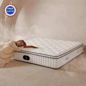 QMZJQ-W002-T10 VELVOON Cooling Gel Memory Foam Mattress Twin