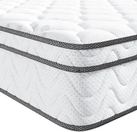 445050523537 VESGANTTI Twin Mattress Fiberglass Sleep Hybrid