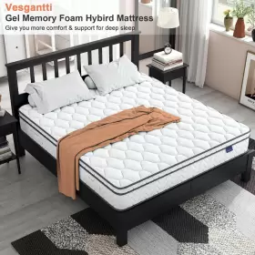687345773129 VESGANTTI Mattress Hybrid Box Double Mat #3