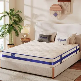 840325615745 VESGANTTI Queen Mattress Hybrid Innerspring Box