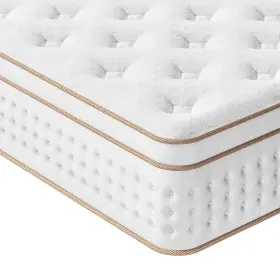 840325668406 VESGANTTI Twin Mattress Memory Foam Hybrid Box