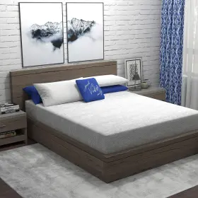 815489028267 VIBE Heather Gel Memory Foam Mattress Certipur