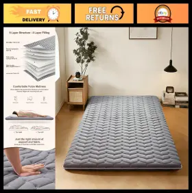76033 VIBE BEAR Foam Futon Mattress Sleeping Pad