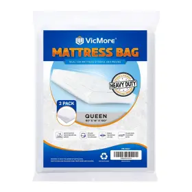 MB-Q4M-2P VICMORE Queen Mattress Bags Moving Storage