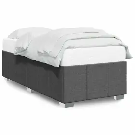 3284876 VIDAXL Bed Frame Box Spring Base Upholstered Bedroom #2