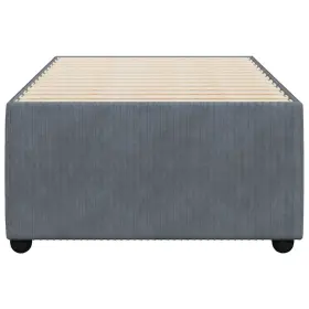 3285061 VIDAXL Bed Frame Upholstered Box Spring Base Bedroom #3