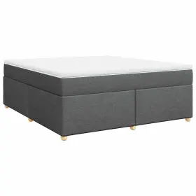 3285417 VIDAXL Box Spring Bed Mattress King Fabric