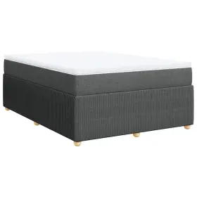 3285675 VIDAXL Box Spring Bed Mattress Platform Bedroom Queen