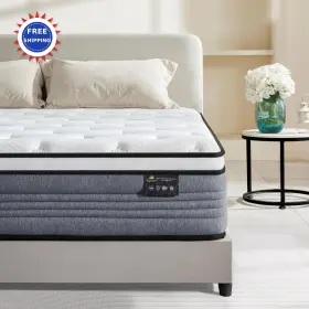 KM-12 VIPCUTE Mattress Hybrid Pocketed Coil Gel Memory Foam