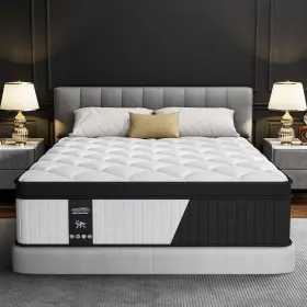 705354002952 VIPNOW Mattress Queen Hybrid Cooling Gel Memory