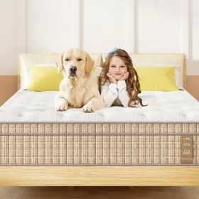768510770133 VISCOFLEX Twin Mattress Bed Box Memory Foam #2