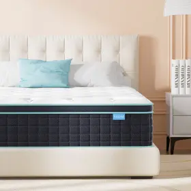 680358258676 VIZIM Queen Hybrid Mattress Gel Memory Foam