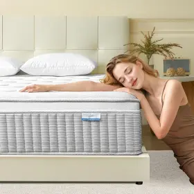VOLANTICA-Q14 VOLANTICA Queen Mattress Memory Foam Hybrid Box