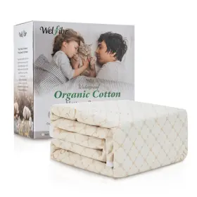 HC01-YJMCDZ-Q WELFIBR Mattress Protector Queen Waterproof
