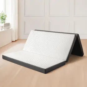 SZD-4T-WT WELLOS Folding Mattress Twin Memory Foam Cove