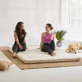 810132763755 WOW FUTON Linen Mattress Pain Merino Wool Fi #3