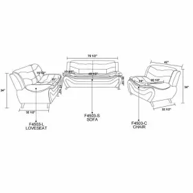 3SEAT WOXYX Settee Contemporary Living Seat Sofa #2