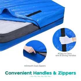 767571323302 YESCOM Mattress Bag Protector Moving Storage #3