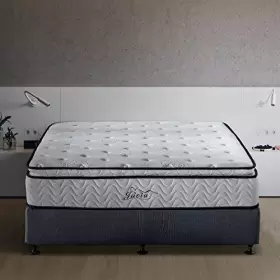 US-D002 YI XIN Mattress Pillow Top Pocket Spring Hybrid King #3
