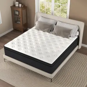 712490298897 YILICY Gel Memory Foam Spring Hybrid Mattress