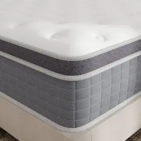 712490570399 YILICY Queen Spring Hybrid Memory Foam Mattress