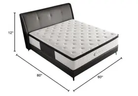 KNT02-Q12 YLJJ Mattress Mattresses Memory Foam Hybrid Queen #2