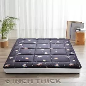 689828090723 YOSHOOT Futon Floor Mattress Queen Space