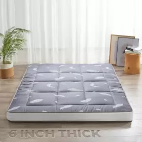 689847904599 YOSHOOT Futon Floor Mattress Queen Feather