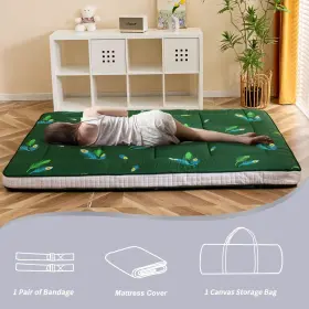 732246486538 YOSHOOT Futon Floor Mattress Padded Folding Roll #2