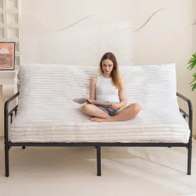 Y-A09-BG-FULL YOSHOOT Futon Mattress Sofa Bed Couch Floor