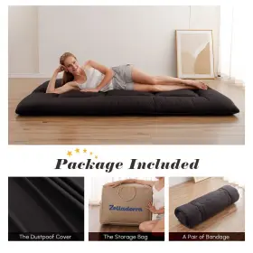 714084447841 ZELLADORRA Floor Mattress Futon Storage Bag Roll #2