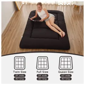 714084447841 ZELLADORRA Floor Mattress Futon Storage Bag Roll #3