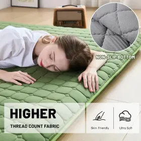 716035028376 ZELLADORRA Floor Mattress Futon Anti Slip Mattr #2