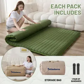 716035028376 ZELLADORRA Floor Mattress Futon Anti Slip Mattr #3