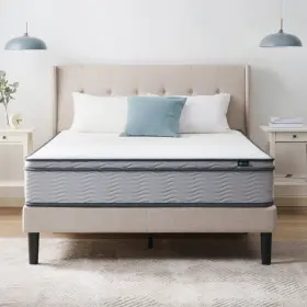 841550387094 ZINUS Innerspring Mattress Euro Top Queen