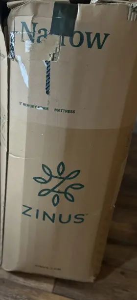 CLE-05T ZINUS Memory Mattress Twin Bed Foam Top