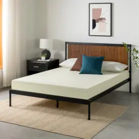 CLE-06Q ZINUS Colch Espuma Viscoel Stica Para Cama Queen