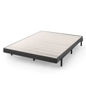 ESBS-4Q ZINUS Upholstered Wood Box Spring Mattress Foundation #2