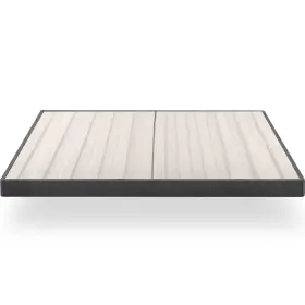 ESBS-4Q ZINUS Upholstered Wood Box Spring Mattress Foundation