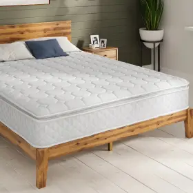 M-SMP-1000Q ZINUS Colch Queen Espuma Muelles Para Cama Oferta