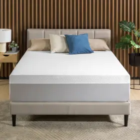 OHBD-12Q ZINUS Colchon Queen Pulgadas Para Adultos Cama Colch