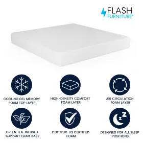 CL-MFB4L-10-Q-GG ZMR FURNITURE Cloud Tea Cooling Gel Memory #3