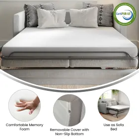 CL-ROLL-4-Q-GG ZMR FURNITURE Cloud Cooling Memory Foam Queen #3